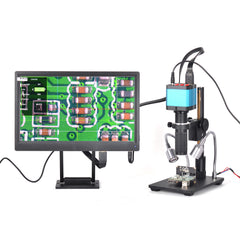 14 Million Pixels Full HD Color Screen Digital Magnifier Microscope 1 / 2.3 Inch Electron Digital Micro