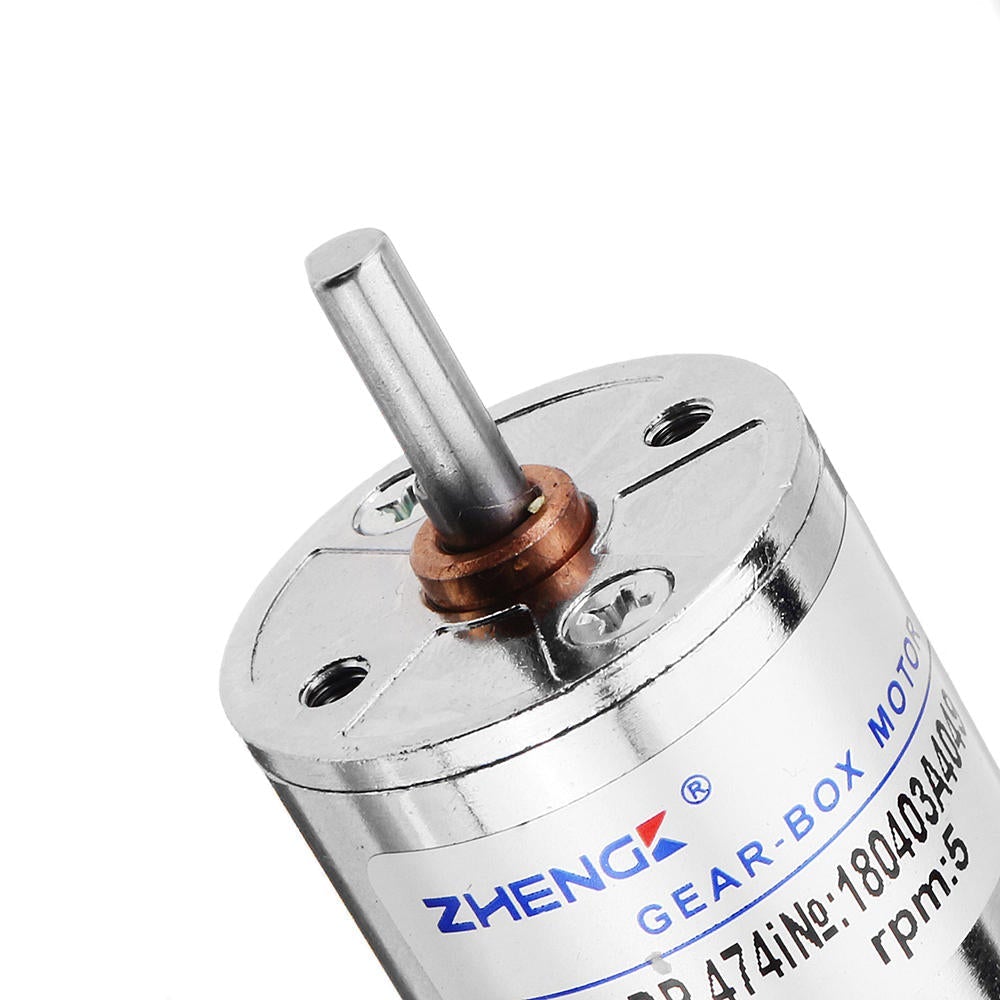 12V 5RPM Reduction Motor DC Gear Motor