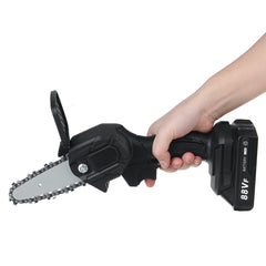 88VF 21V Electric Cordless One-Hand Saw Woodworking Chain Saw