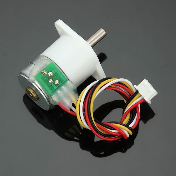 DC 5V 2 Phase 4 Wire Miniature Stepper Gear Box Motor