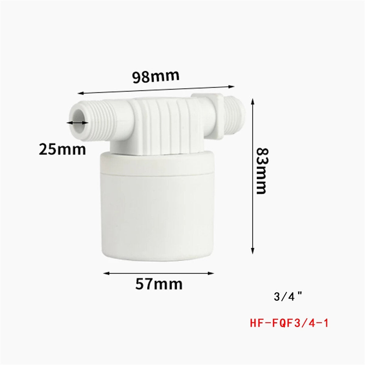 Automatic Water Level Control Valve Tower Tank Floating Ball Valve installed inside the tank HT-FQF1/2-1 1/2" 3/4" 1