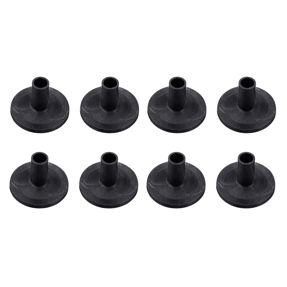 10pcs/Set Plastic Drum Cymbal Sleeves Drums Stands for Drum Bract