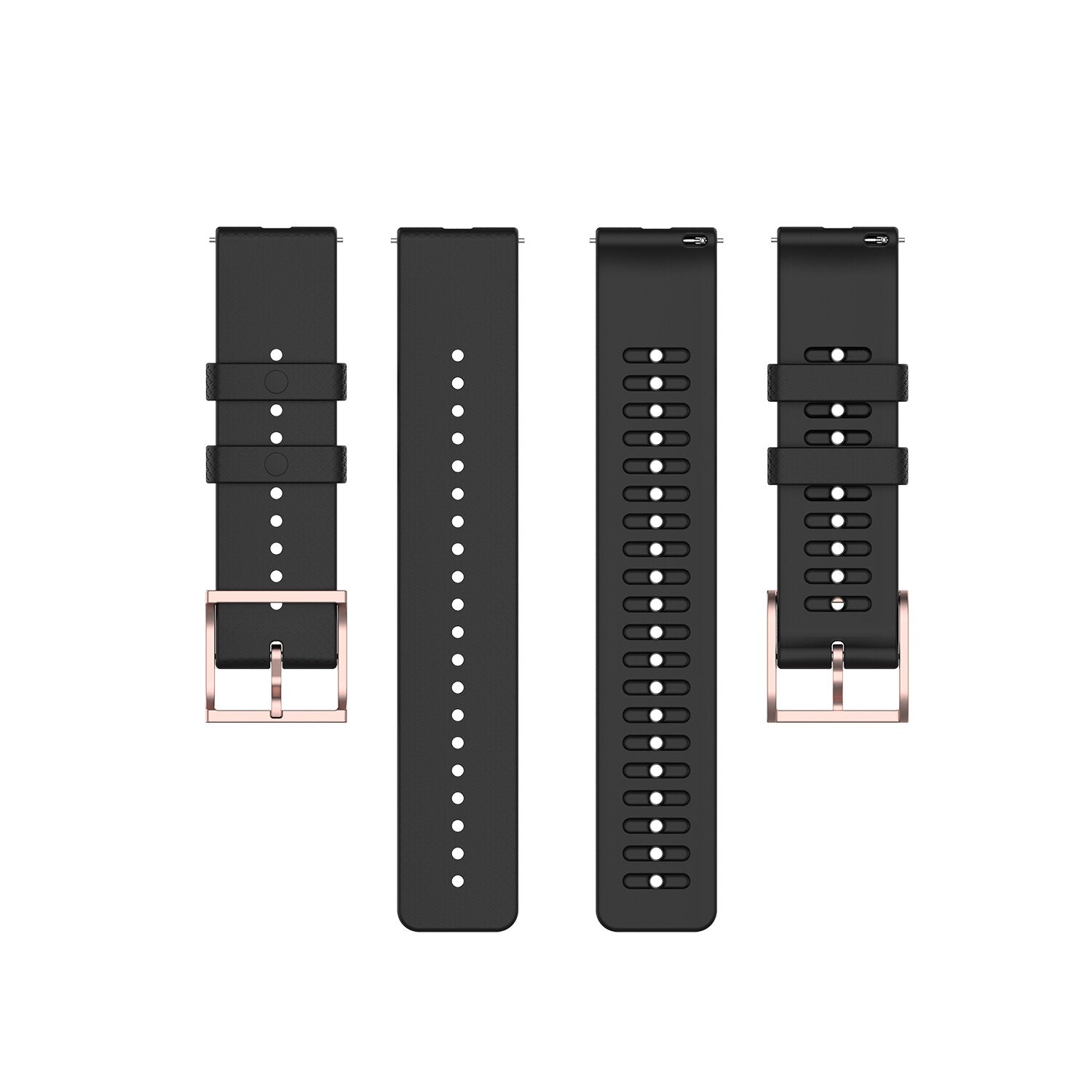 20mm Dot Pattern Silicone Smart Watch Band Replacement Strap