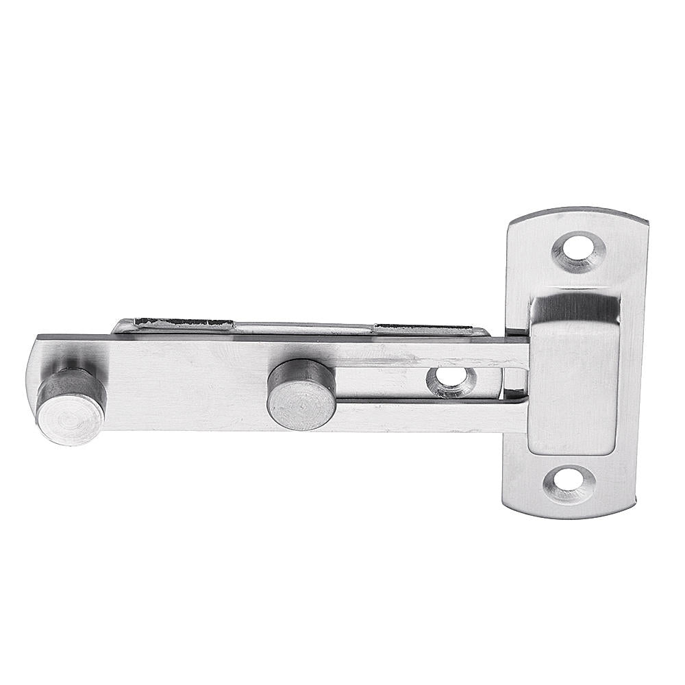 Stainless Steel Door Sliding Latch Insurance Barrel Bolt Buckle Small Pet Cage Door Lock