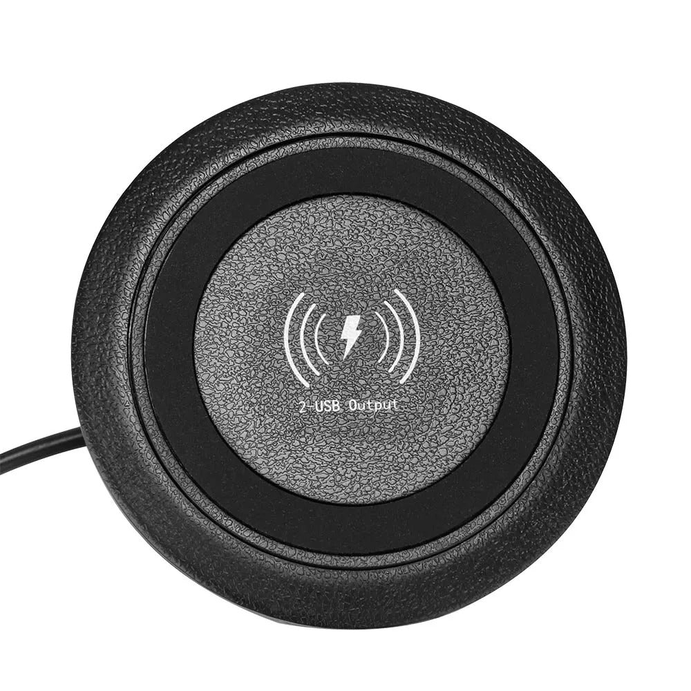 30W Fast Wireless Charger with USB Port for iPhone & Xiaomi Smartphones