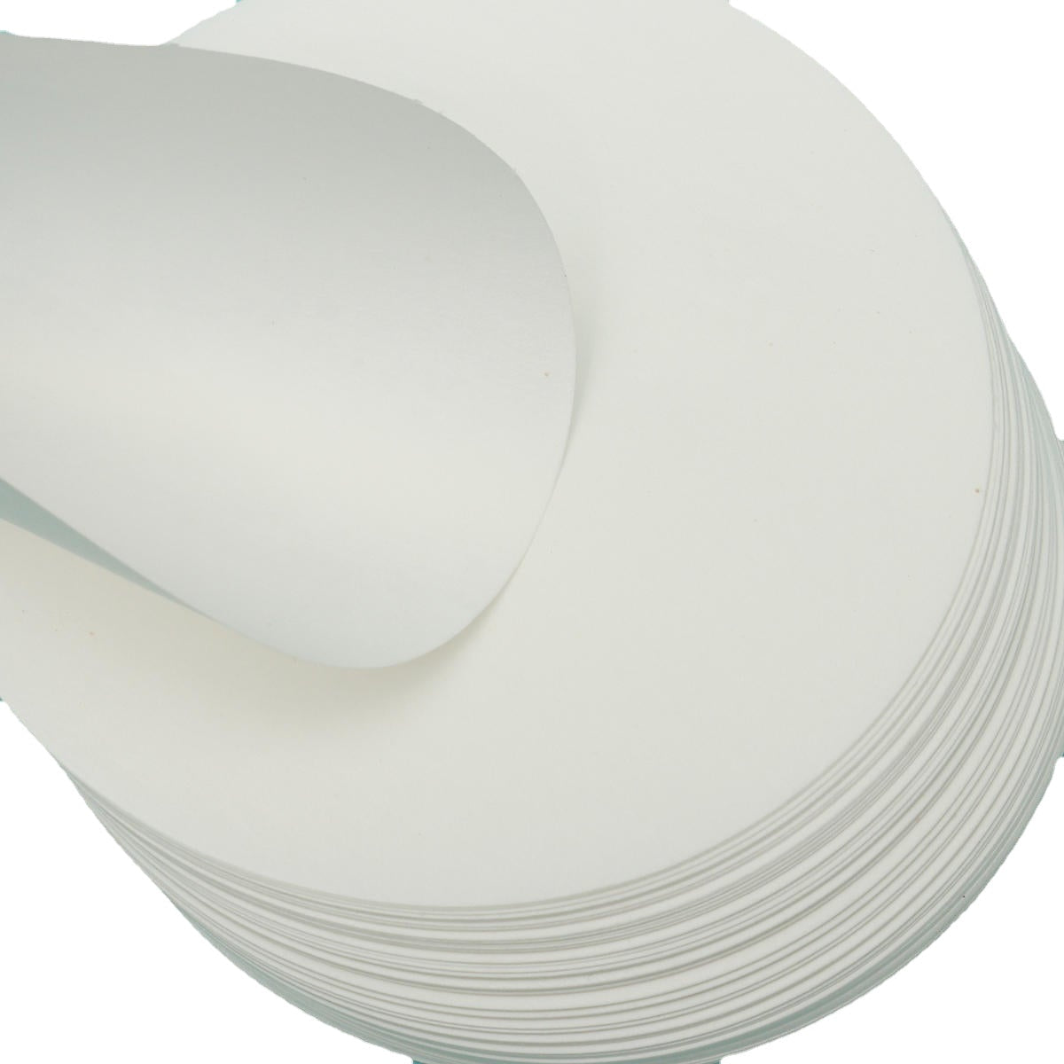 100Pcs/Set 7/9/11/12.5/15/18cm Quantitative Filter Paper Ashless Circular Funnel Sheet Medium Speed 15-20um