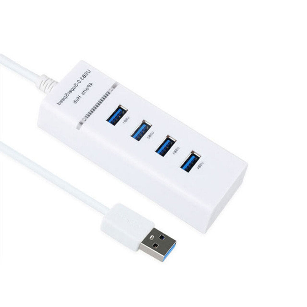 4-Port USB 3.0 Hub USB Splitter Multiple Extender One-to-Four Cable Seperater For PC Windows Macbook Computer Accessories