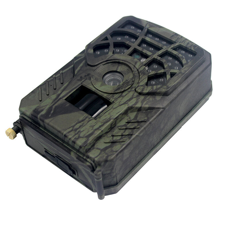 Trail Camera No Glow 720P Night Vision Security Cam with IP54 Battery Powered Wildlife Monitoring