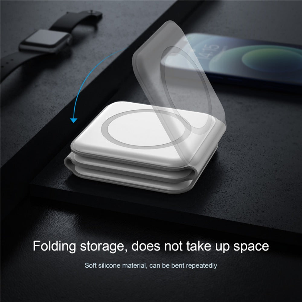 Fast Wireless Charger Pad for iPhone 15, Samsung S23, Hui Mate60, AirPods, Watch