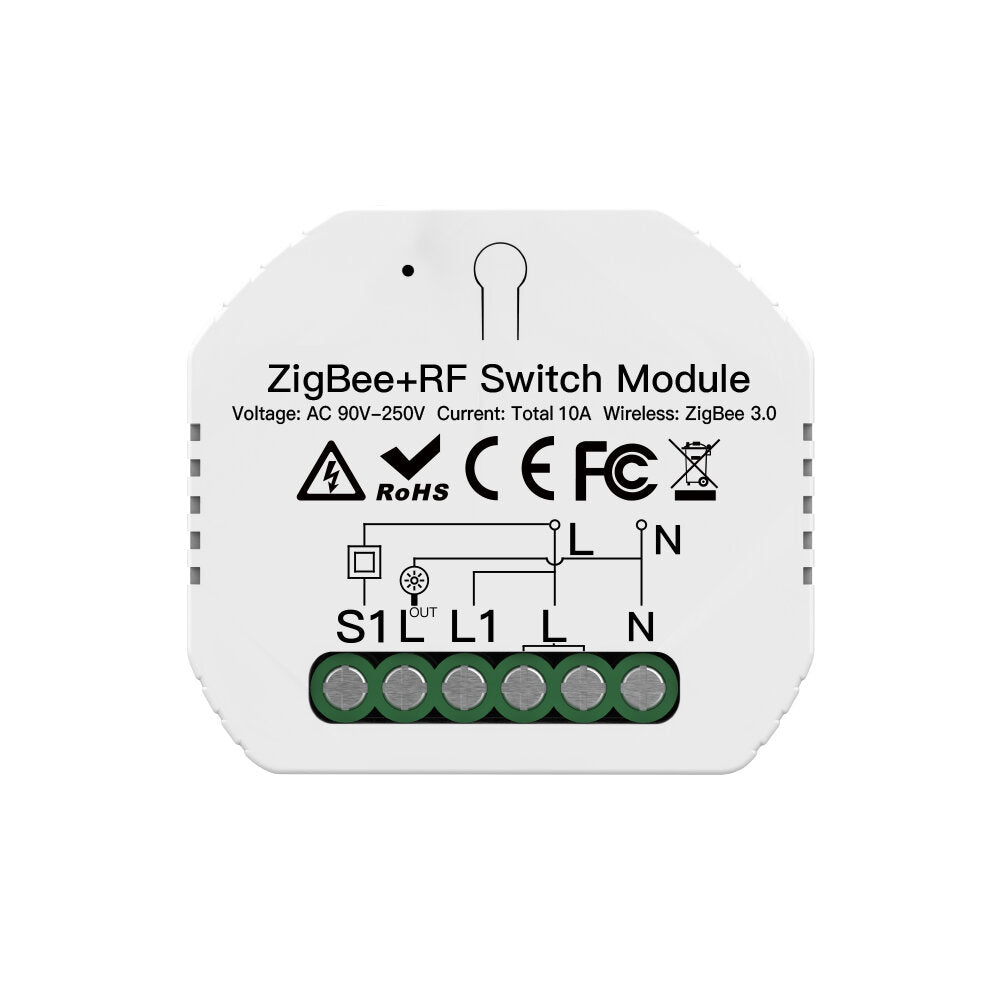 Smart Light Switch +RF Switch Module SmartThings Required APP Remote Control Work with Alexa Google Home for Voice Control