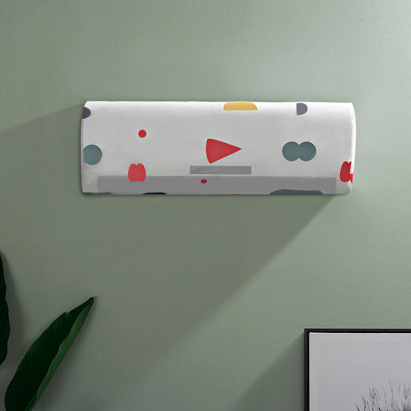 Simple PEVA Washable Dustproof Hanging Wall Air Conditioner Dust Cover Bag