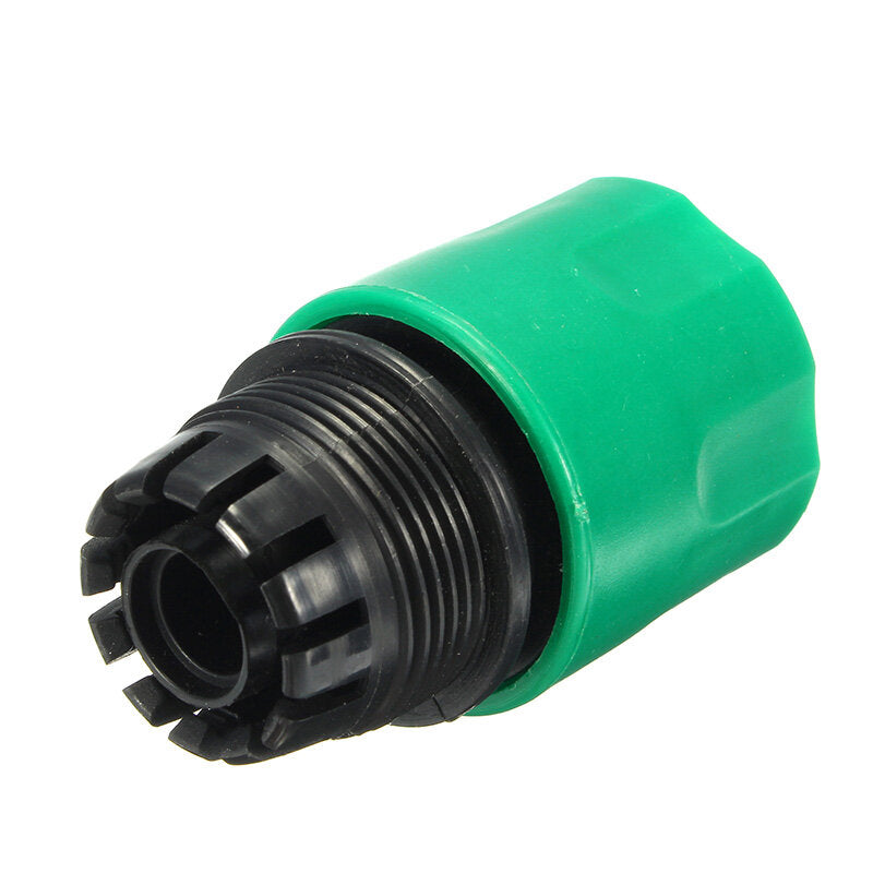 1/2 Inch Plastic Water Hose Pipe Quick Connector Garden Tap Washer Spayer Coupler Green
