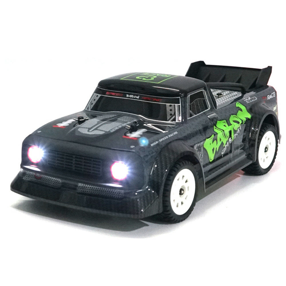 1/16 2.4G 4WD 30km/h RC Car LED Light Drift On-Road Proportional Control Vehicles Model