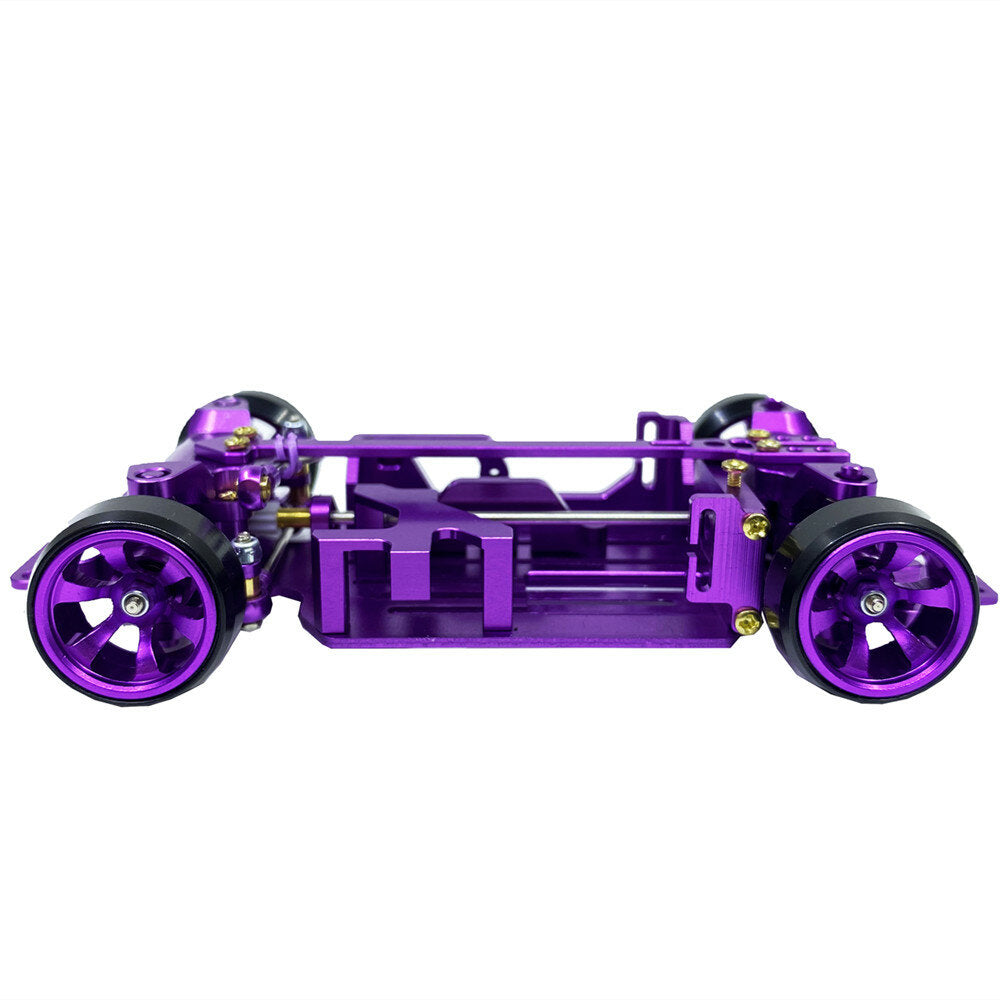 1/28 4WD Metal Rear Drift Repellent Frame Version RC Car Parts Electric DRZ XRX Mini Z Racing Model