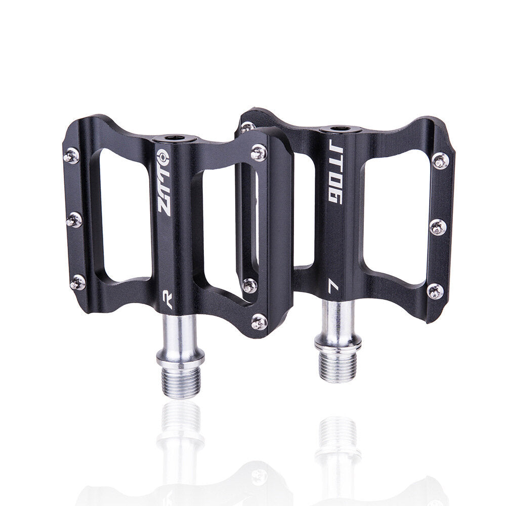 Aluminum Alloy Colorful Ultra-lightweight Anti-slip Durable 1 Pair Bicycle Pedals Mountain Bike Pedals Bike Accessories