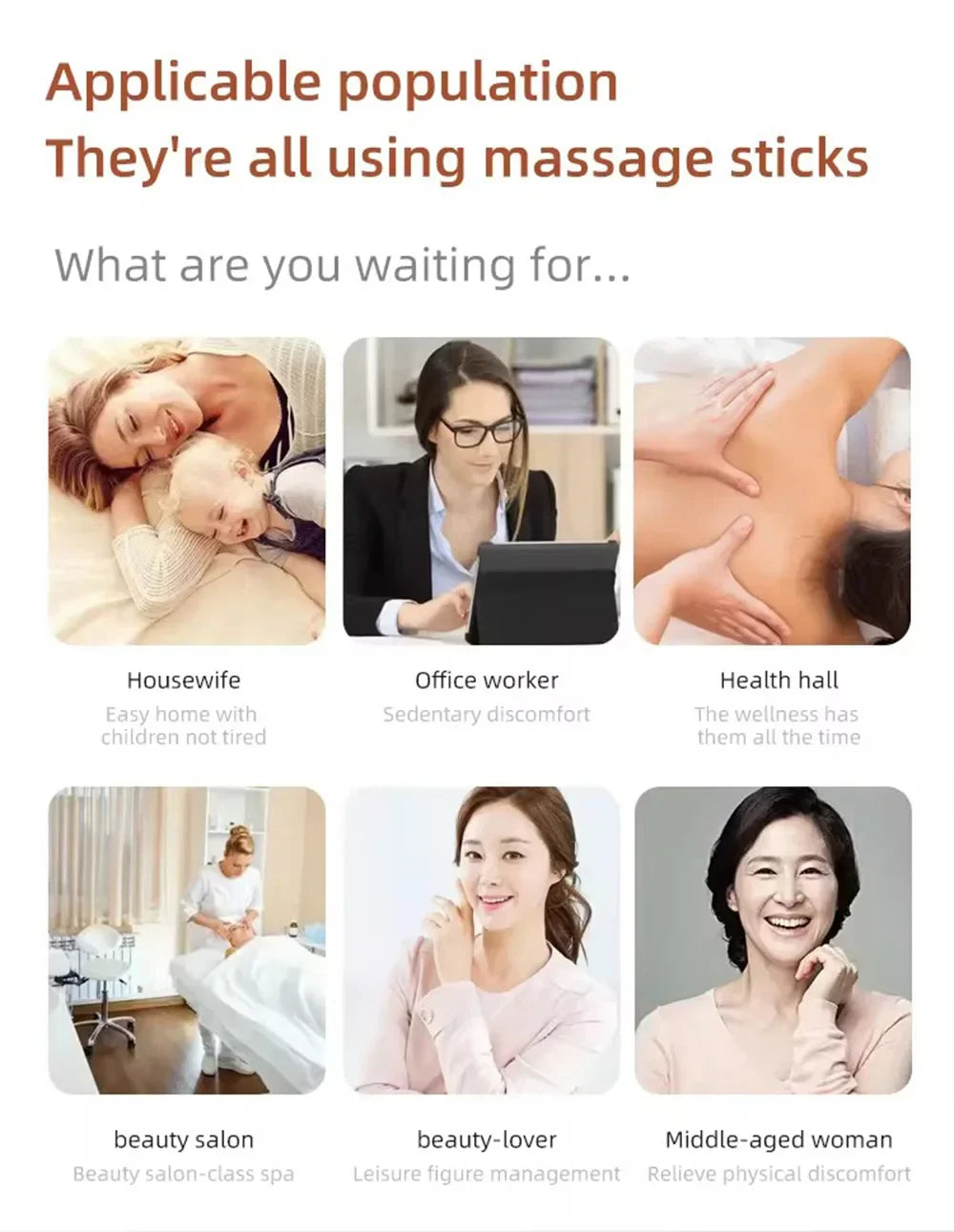 36W Heated Massage Roller with 360° Rotating Balls for Full Body, Anti-Cellulite - Red Light Therapy