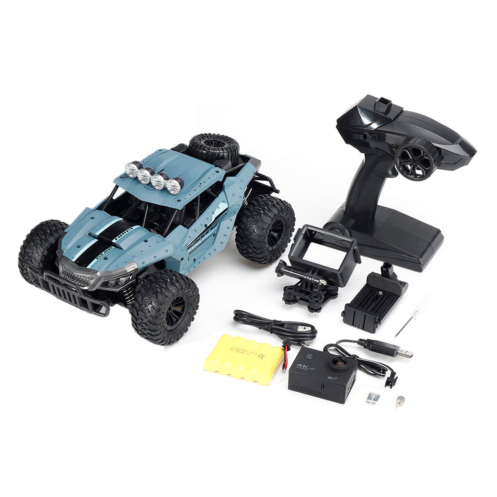 1/18 2.4G FPV RC Car RTR Full Proportional Control Vehicle Model With 4k Camera Two Battery