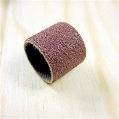 100Pcs Grit 60 Sanding Drums 12mm Sanding Sleeves for Rotary Tool