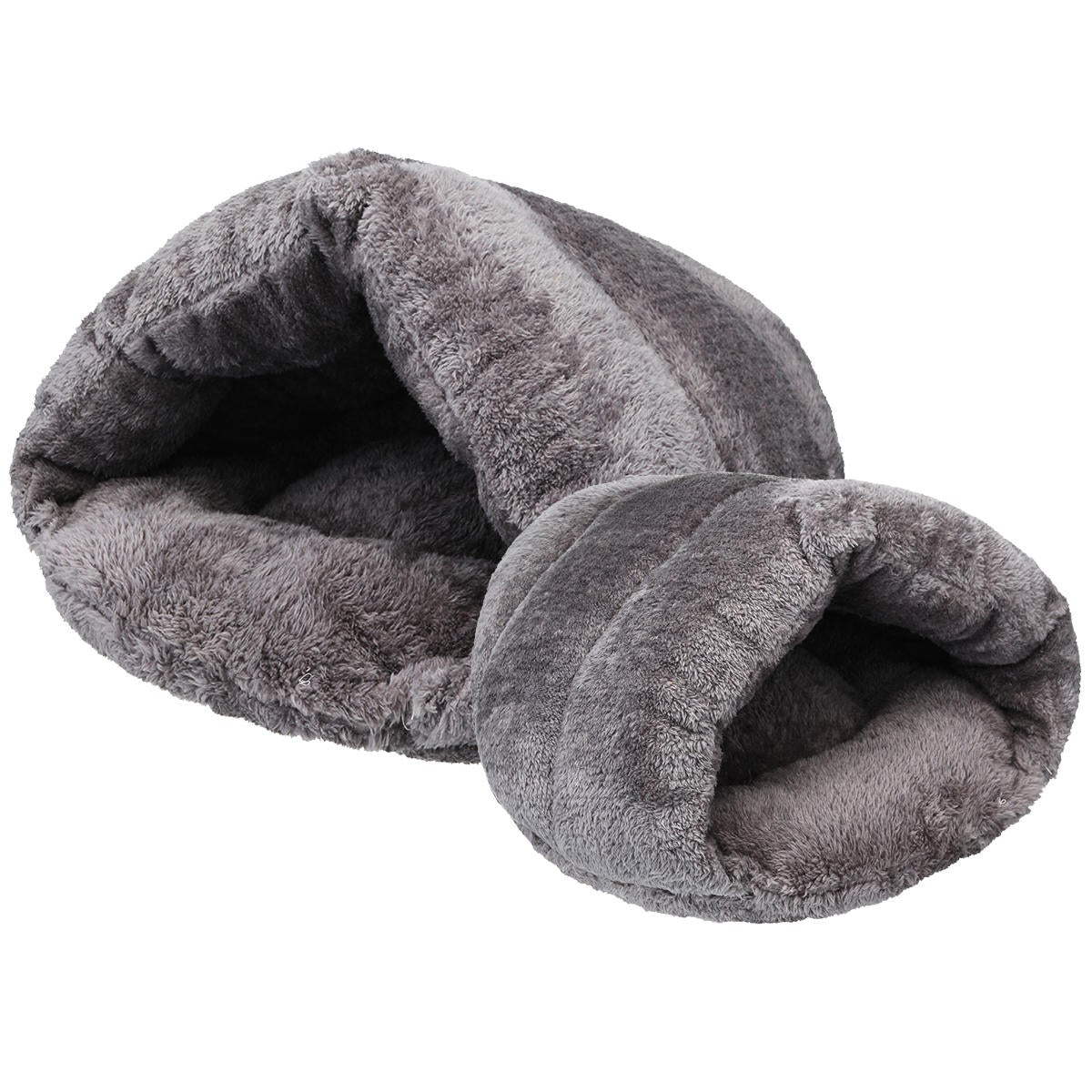 Pet Bed Puppy Cushion House Cave Cat Sleep Bag Soft Warm Kennel Mat Blanket