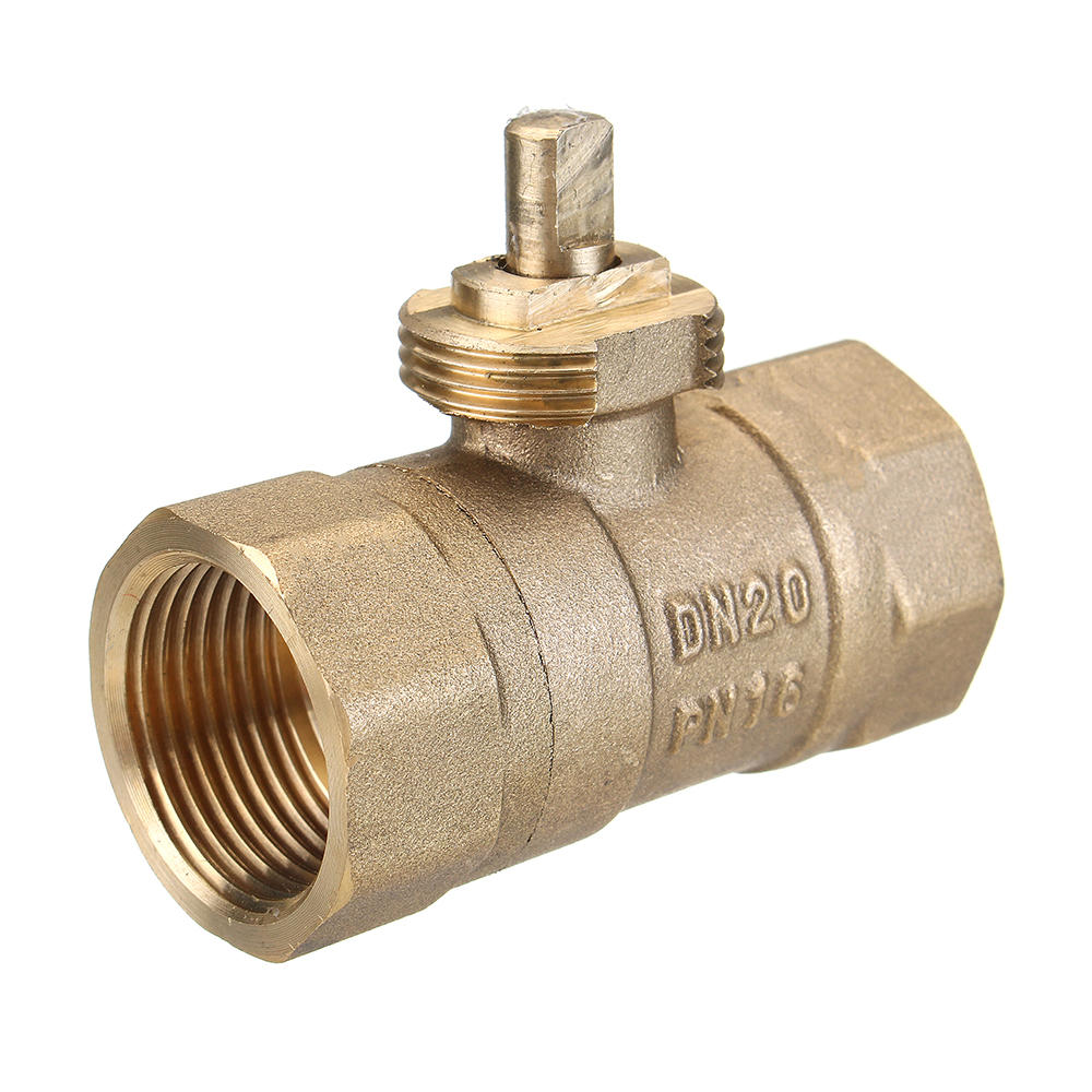 1/2" 3/4" 1" 1-1/4" Blue Shell Motorized Electric Brass Ball Valve 3 Wire AC 220V Full Port