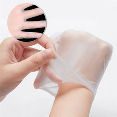 100PCS Disposable PVC Transparent Gloves Hygiene Protection Supplies Prevent Infection Glove