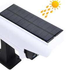 2 in1 Solar Powered Llight Simulation Security Fakee Dummy Camera Sunlight Outdoor Street Spotlight Garden Wall Lamp