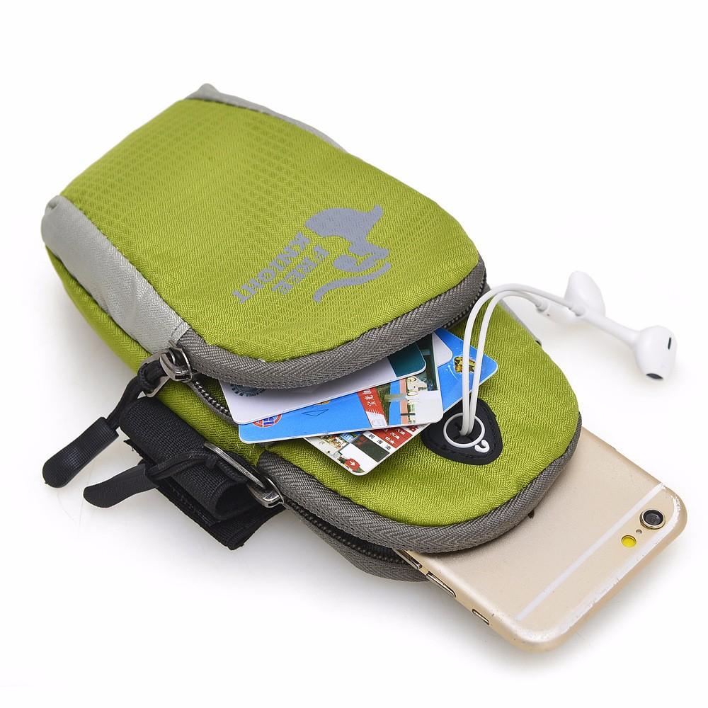 5.5 Inch Sports Running Arm Phone Bag Pouch With Earphone Hole For iphone 7 Plus 6s Plus