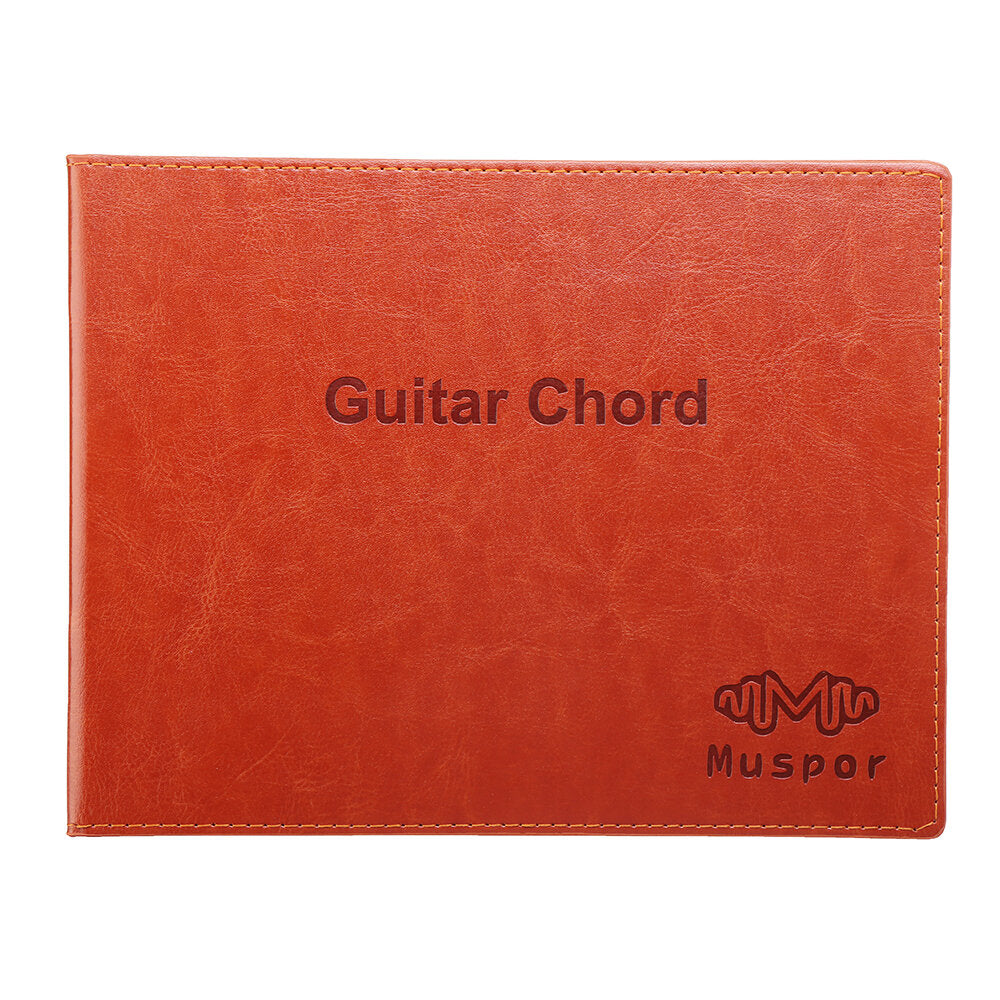 Folk Classical Guitar Electric Guitar Portable 6-string Guitar Chord Book for Guitar Players