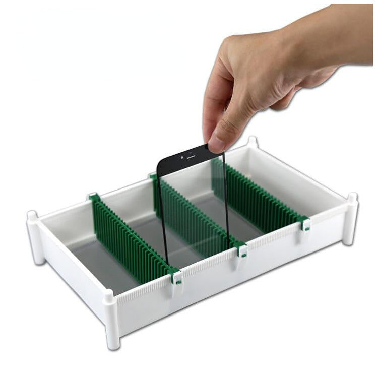 Anti-Static PCB Storage Baskets LCD Glass Rack Card Slot Board PCB board Plastic Pallet