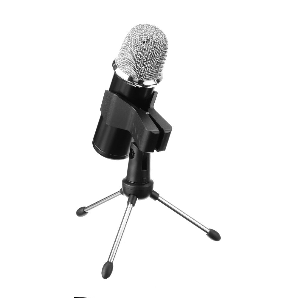 U18 USB Condenser Microphone with 4 Voice Changes and Echos Changes