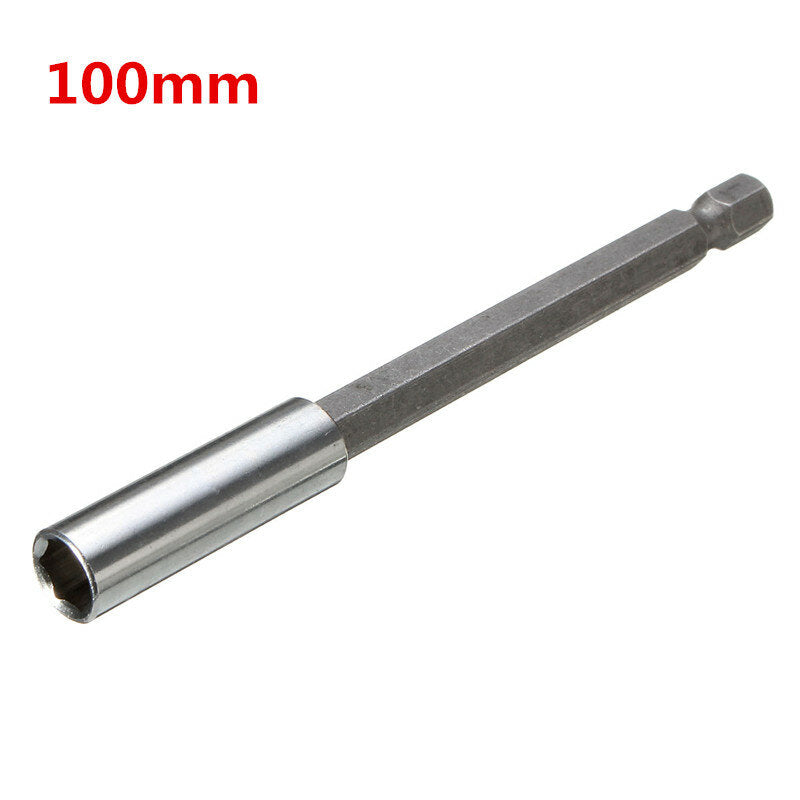 1/4 Inch Hex Shank Magnetic Bit Holder Screwdriver Bit Extension Tip Bar 60mm/100mm/150mm