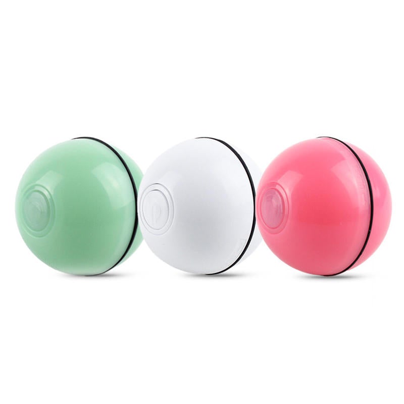 Interactive Pet toxic 360 Degree Self Rolling Balls