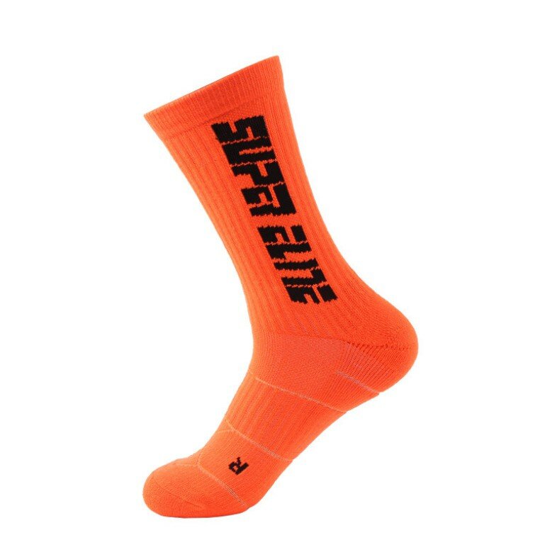 1 Pair of Sports Sock Medium Tube Non-slip Basketball Running Socks Outdoor Jogging Hiking