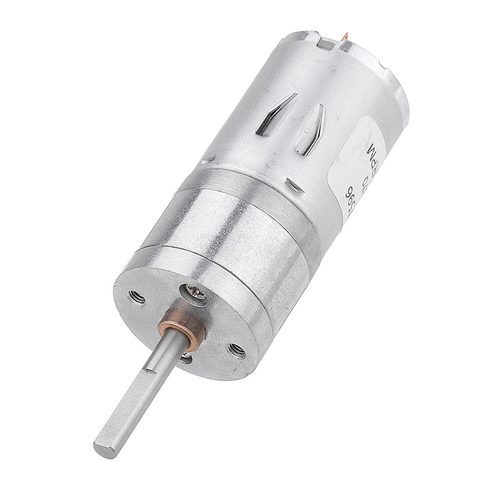 DC 6V Micro Gear Reduction Motor 25mm Extended Shaft Gear Motor