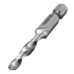 1/4 Inch Hex Shank HSS M4/5/6/8/10 Metric Screw Tap Combination Drill Bit