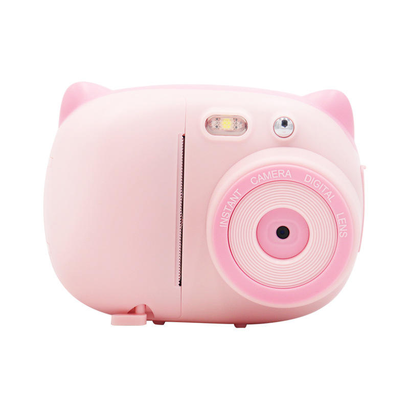 HD Mini15MP 1080P  Portable Rechargeable Children Kids Instant Camera Photo Printer