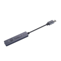 USB DAC Type-C to 3.5mm Port with Volume Control PC Decoder HD HIFI Headphone Amplifier