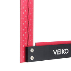Precision Square 300mm Guaranteed T Speed Measurements Ruler for Measuring and Marking Woodworking Carpenters Aluminum Alloy Framing Professional Carpentry Use