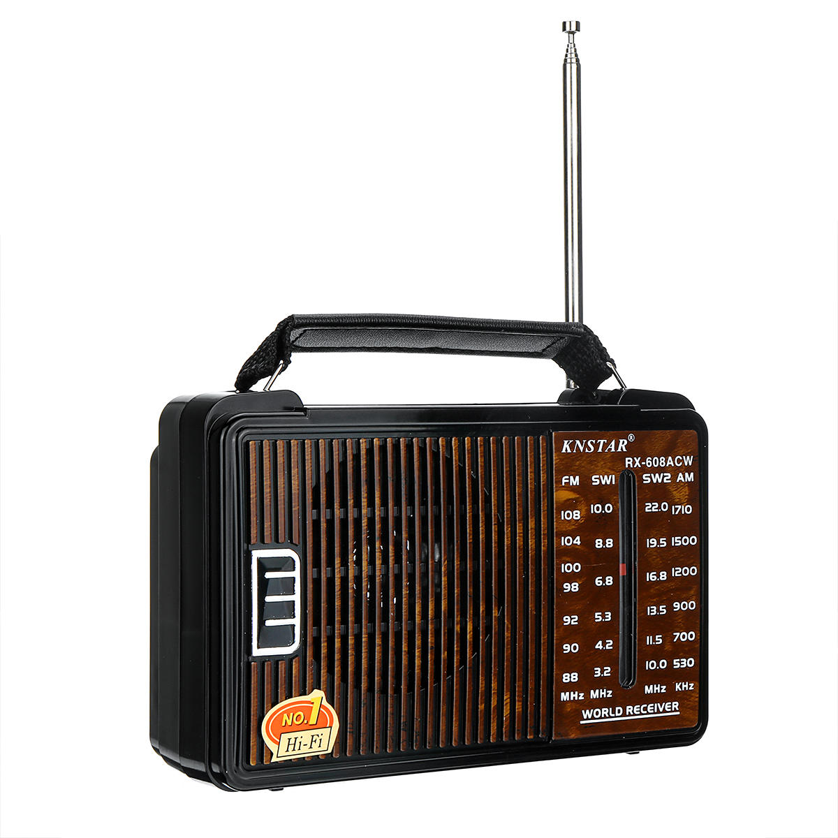 DC 3V Portable FM AM SW1 SW2 Radio 4 Band Gift for Old People