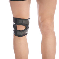 1pc Double Strap Knee Support Patella Tendon Brace Stabilizer Relieve Pain Belt Sport Protection Lightweight Knee Pressure Tape