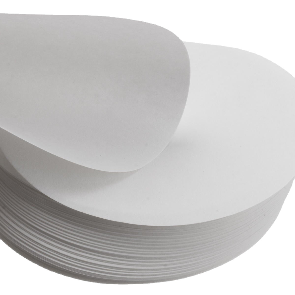 100Pcs/Set 7/9/11/15/18cm Qualitative Filter Paper Circular Funnel Filter Sheet Medium Speed 15-20um