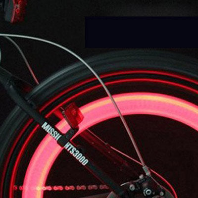 Bike Bicycle 3 Modes Tire Wire Tyre Bright Wheel Spoke Taillight