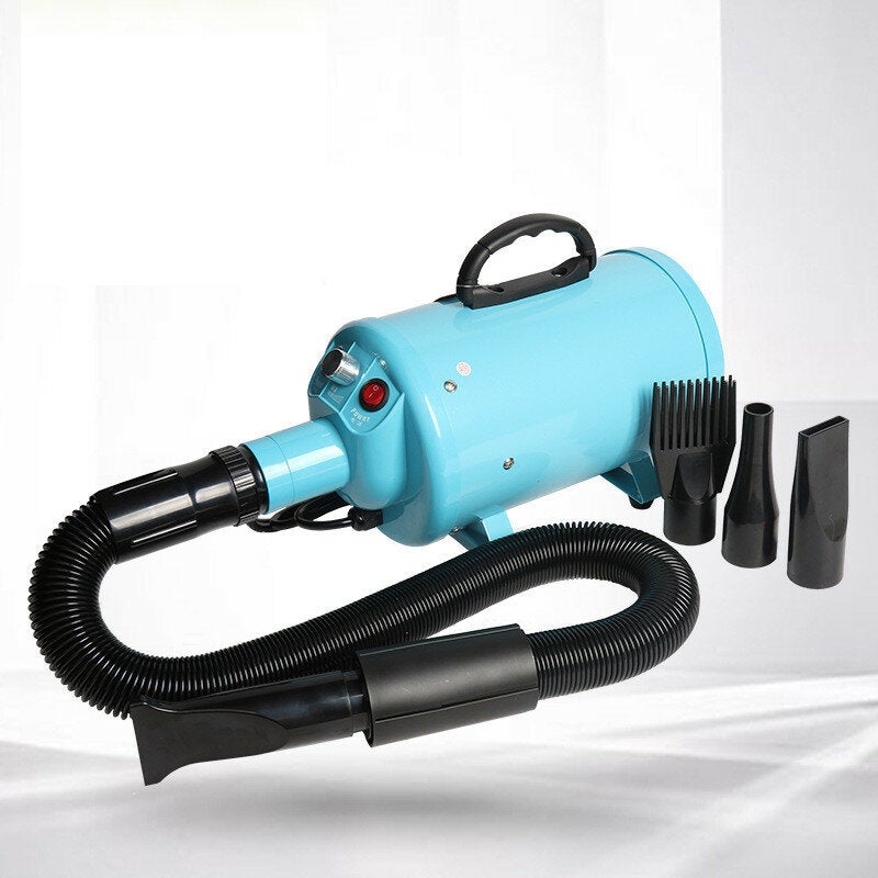 2000W Pet Hair Dryer 4 Kind of Heads Thickered Filter Element&Air Outlet Pipe Mute Operation for Cat Dog