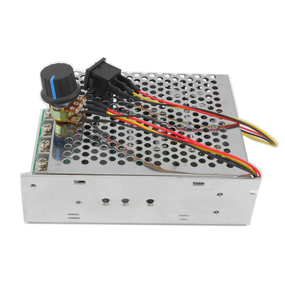 DC 10-55V 60A Motor Speed Controller DC Motor Governor Digital Display 0-100% Adjustable Reversing Direction Switch