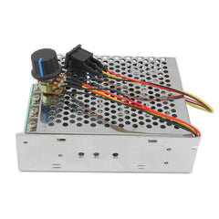 DC 10-55V 60A Motor Speed Controller DC Motor Governor Digital Display 0-100% Adjustable PWM Reversing Direction Switch