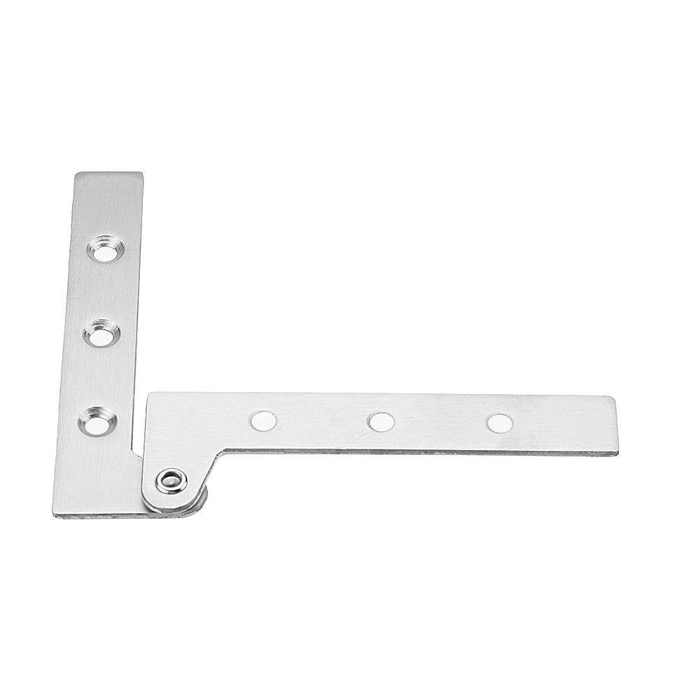 Stainless Steel Concealed Hinge 7-Shape Chicken Mouth Shape Door Hinge 360 Degree Rotating Hardware