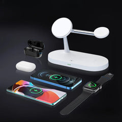 3-in-1 Magnetic Wireless Charger for iPhone, Apple Watch, AirPods Pro - Fast Charging Station