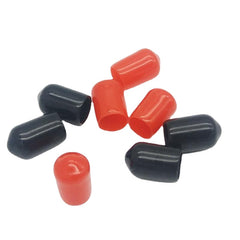 100pcs Rubber Covers 6mm Dust Cap for SMA Connector RF SMA Protection Cover