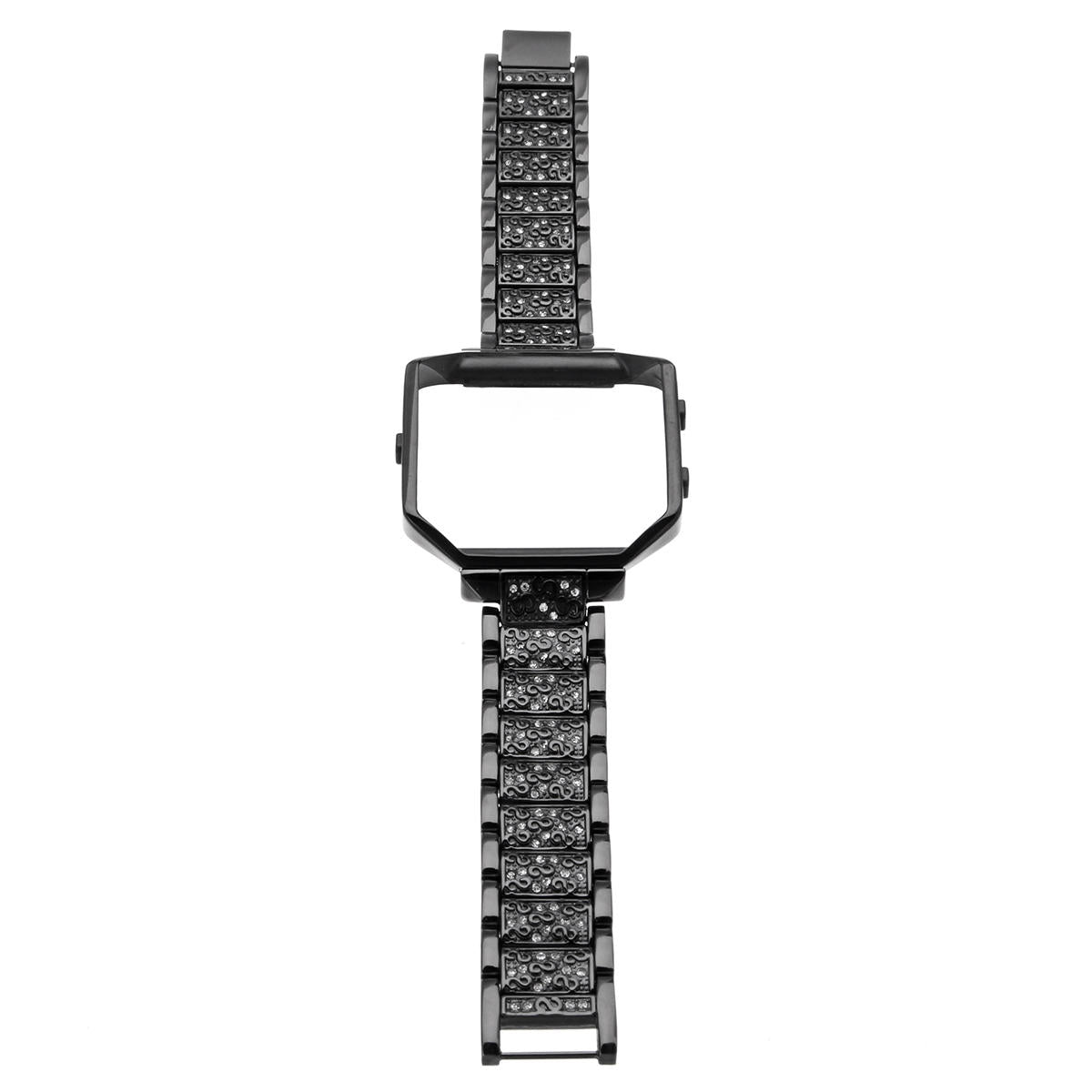 Stainless Steel Replace Watch Strap Band + Metal Frame For Fitbit Blaze Tracker