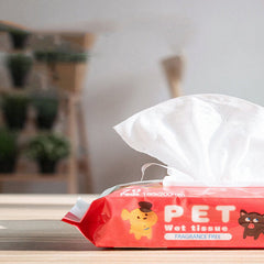 70 Pieces Pet Special Wipes Cats And Dogs Wipes Clean Pet Wipes Summer Puppy Supplies